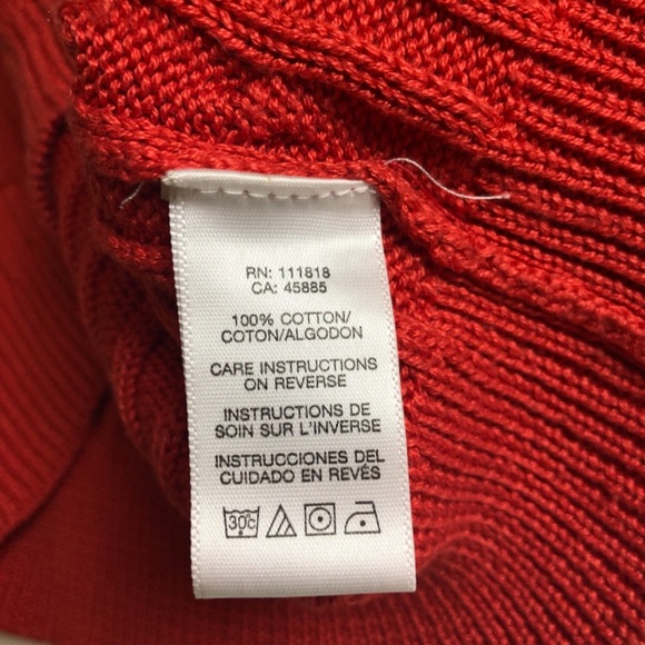 MICHAEL Michael Kors Orange Cable Knit Sweater - Picture 5 of 10